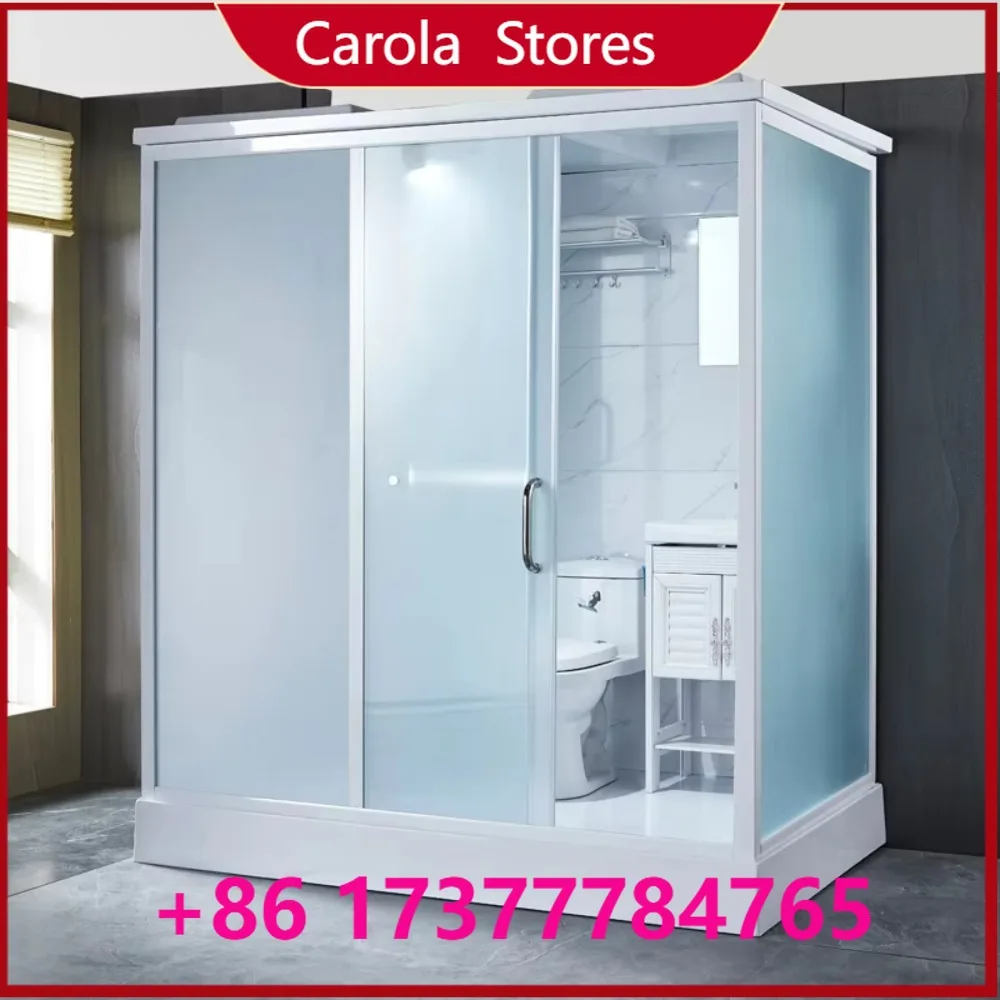 Integrated Prefab Bathroom Unit for Home, All-in-one Washroom with Squatting Pan, Toilet & Shower Zone, Dry Wet Separation
Integrated Prefab Bathroom Unit for Home, All-in-one Washroom with Squatting Pan, Toilet & Shower Zone, Dry Wet Separation