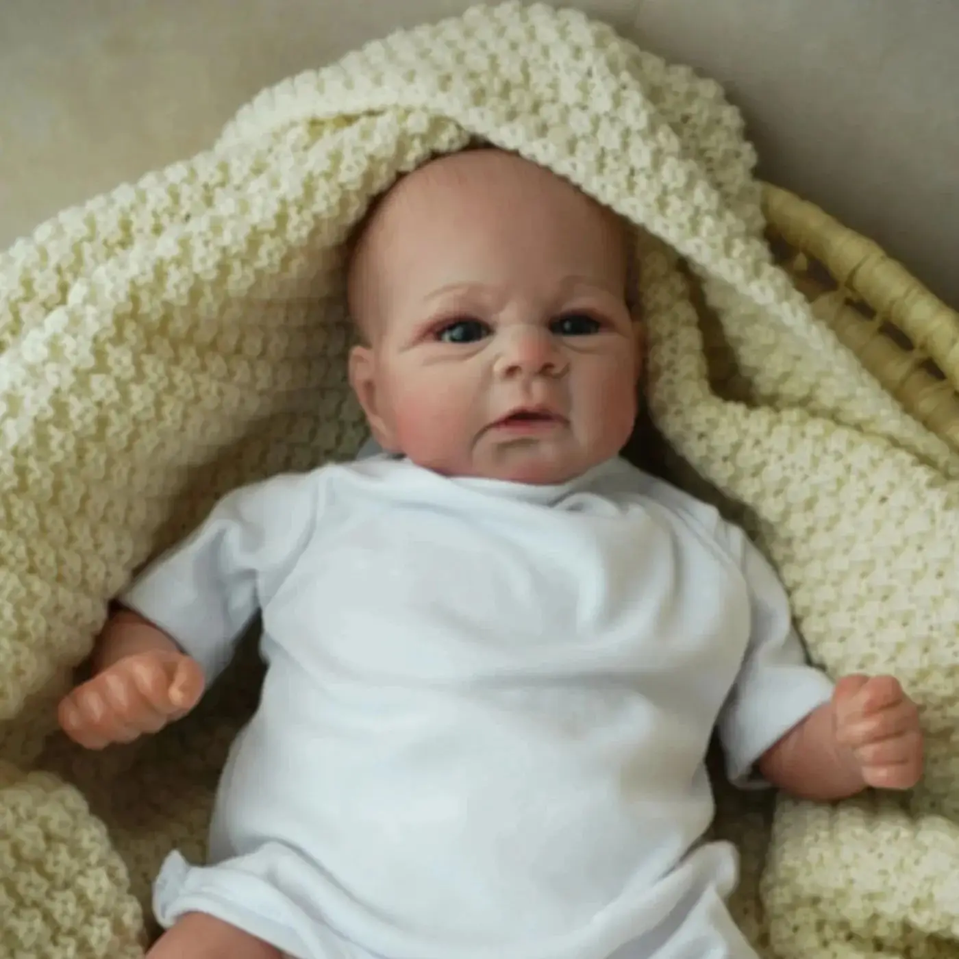 17 inch/43 cm lifelike reborn baby doll – blank kit – painted kit – adorable finished doll – birthday gift, Christmas gift
17 inch/43 cm lifelike reborn baby doll – blank kit – painted kit – adorable finished doll – birthday gift, Christmas gift