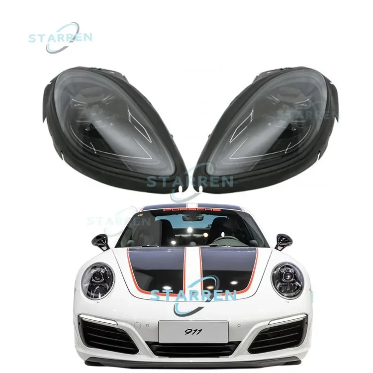 Suitable for 2012-2018 Porsche 911 Led Headlights 991 Upgrade 992 New Headlights Plug and Play Led Headlights for Porsche 911,Po
Suitable for 2012-2018 Porsche 911 Led Headlights 991 Upgrade 992 New Headlights Plug and Play Led Headlights for Porsche 911,Po