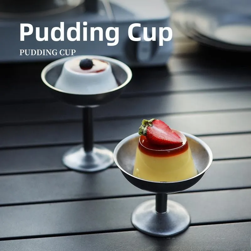 Retro 304 Stainl Steel High Foot Dert Cup Ice Cr Pudding Jelly Bowl High Aesthetic Value Ice Cr Cup for Commercia...
Retro 304 Stainl Steel High Foot Dert Cup Ice Cr Pudding Jelly Bowl High Aesthetic Value Ice Cr Cup for Commercia...