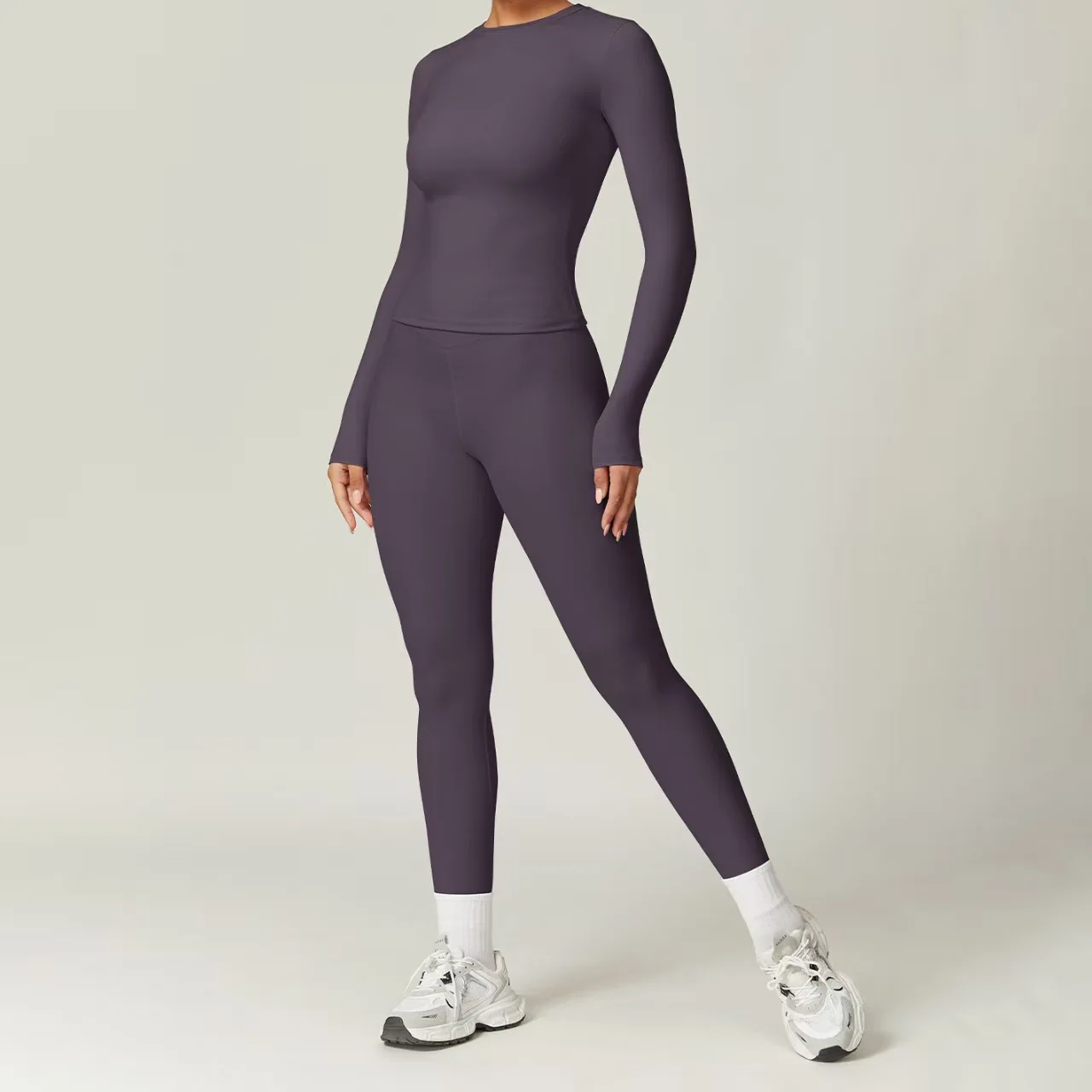 Модный костюм для йоги, женский спортивный комплект для спортзала, женский спортивный костюм, спортивная одежда для бега, женская спортивная рубашка с длинными рукавами, одежда для йоги
Модный костюм для йоги, женский спортивный комплект для спортзала, женский спортивный костюм, спортивная одежда для бега, женская спортивная рубашка с длинными рукавами, одежда для йоги