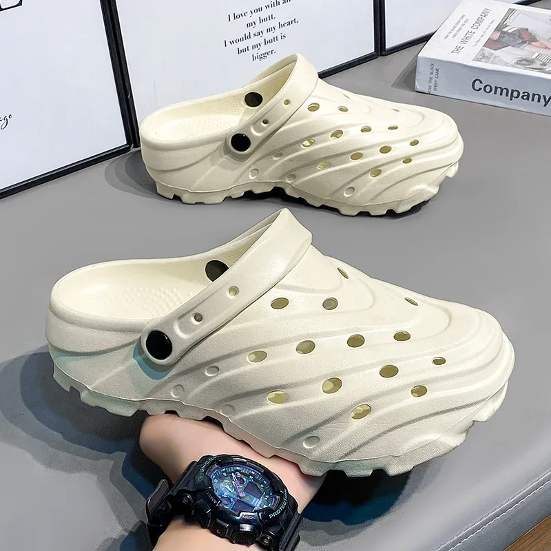 Hot Sale Men Summer New Arrival Clogs Breathable Hole Shoes Casual Beach Slippers
Hot Sale Men Summer New Arrival Clogs Breathable Hole Shoes Casual Beach Slippers