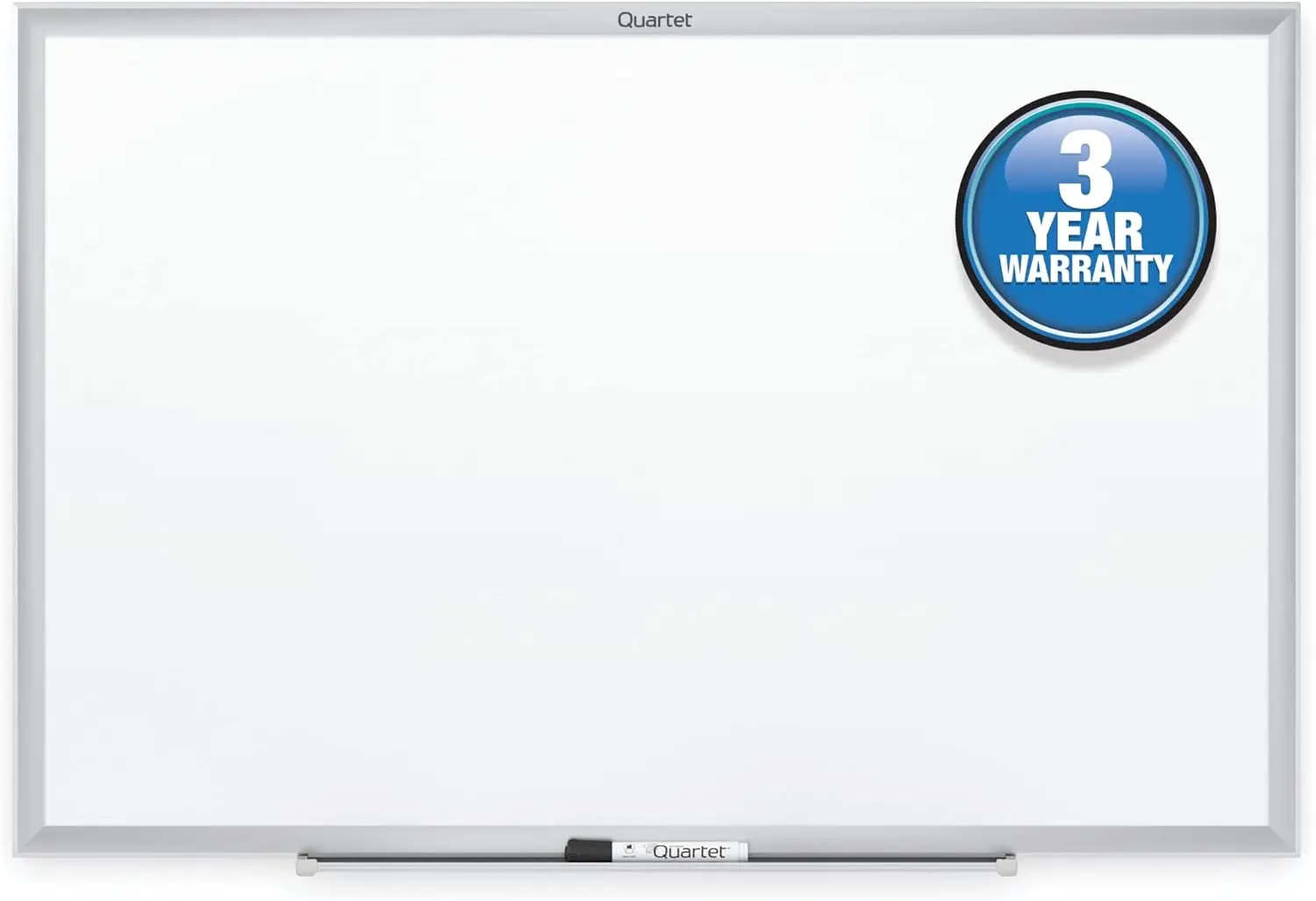 Доска для сухого стирания 3' x 2' (немагнитная) с серебристой рамкой, простым креплением и маркером в комплекте
Доска для сухого стирания 3' x 2' (немагнитная) с серебристой рамкой, простым креплением и маркером в комплекте