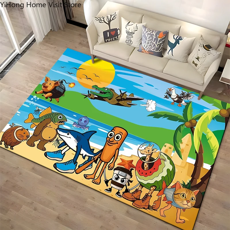 Funny Virtual Italian Brainrot Print Area Carpet for Living Room Home Decor Sofa Table Kids Rug Anti Slip Chair Lounge Floor Mat
Funny Virtual Italian Brainrot Print Area Carpet for Living Room Home Decor Sofa Table Kids Rug Anti Slip Chair Lounge Floor Mat