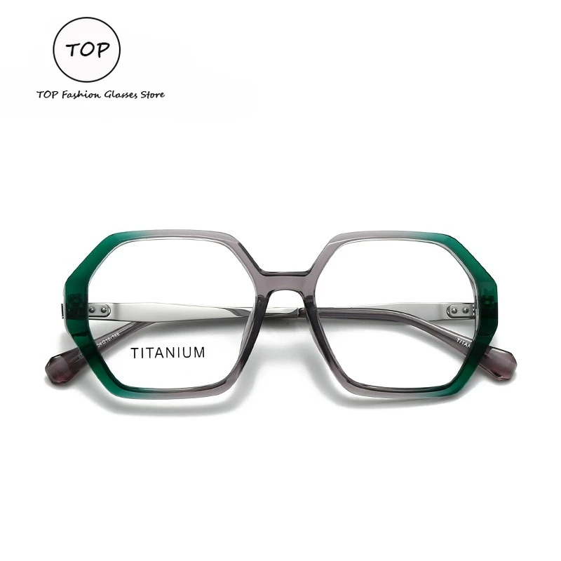 Simple, Fashionable and Individual Women's Glasses, Trendy Acetate Fiber Large-frame Men's Glasses Frame, Suitable for Myopia
Simple, Fashionable and Individual Women's Glasses, Trendy Acetate Fiber Large-frame Men's Glasses Frame, Suitable for Myopia