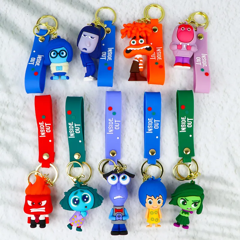 Inside Out 2 Keychains Disney Anime Action Figure Anxiety Joy Sadness Anger Cute Cartoon Peripherals Creative Birthday Gifts
Inside Out 2 Keychains Disney Anime Action Figure Anxiety Joy Sadness Anger Cute Cartoon Peripherals Creative Birthday Gifts