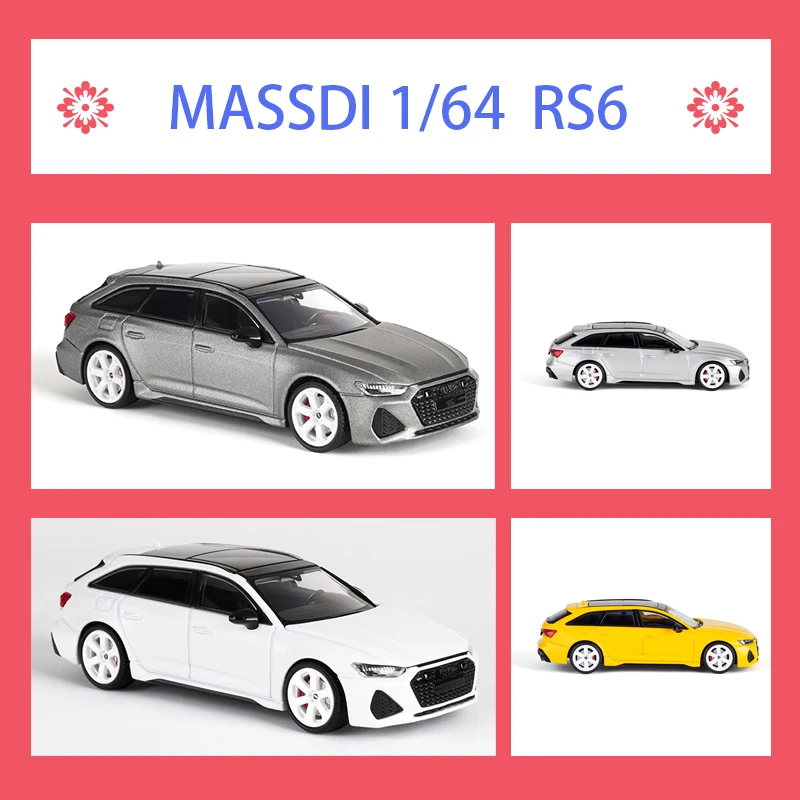 MASSDI Diecast 1/64 Scale RS6 Alloy Car Model Static Collection Decorated Souvenir Gift Hobby & Toys
MASSDI Diecast 1/64 Scale RS6 Alloy Car Model Static Collection Decorated Souvenir Gift Hobby & Toys