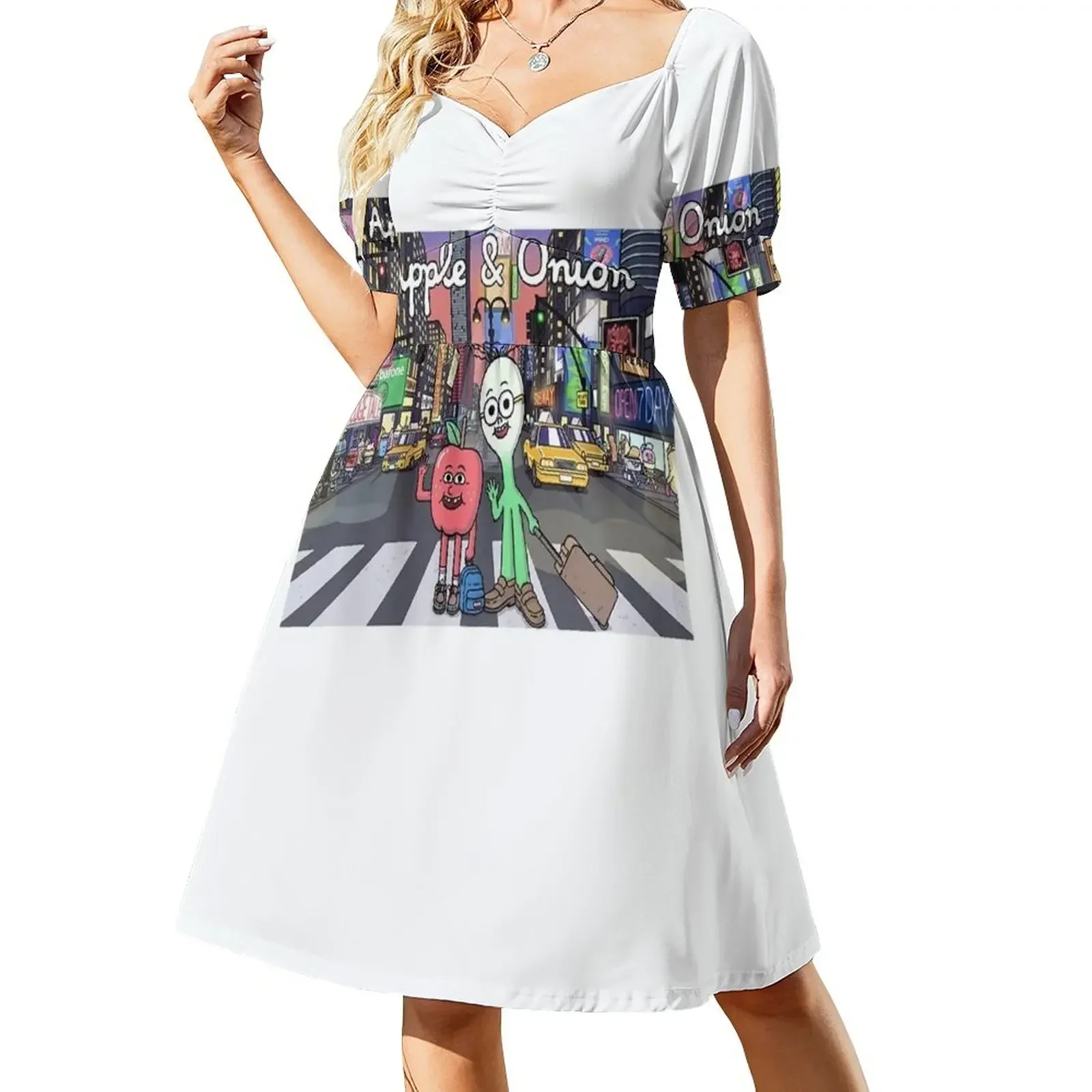 apple and onion Short-Sleeved Dress beach dresses ladies dresses for special occasion Women's long dress Dress
apple and onion Short-Sleeved Dress beach dresses ladies dresses for special occasion Women's long dress Dress