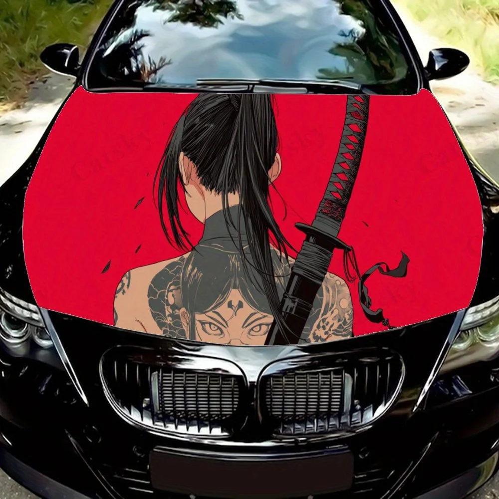 Tattooed Girl on Red Background Pattern car hood stickers, waterproof self-adhesive, scratch resistant, easy to stick, durable c
Tattooed Girl on Red Background Pattern car hood stickers, waterproof self-adhesive, scratch resistant, easy to stick, durable c