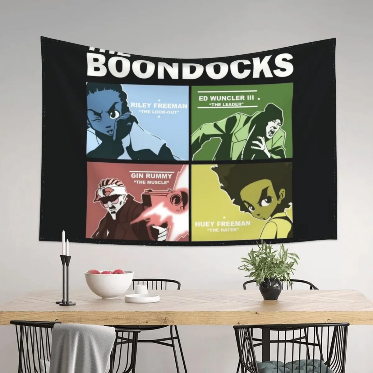 The Boondocks | Tapestry Wall Decoration Wall Hanging Decorative Wall Carpet On The Tapestry
The Boondocks | Tapestry Wall Decoration Wall Hanging Decorative Wall Carpet On The Tapestry