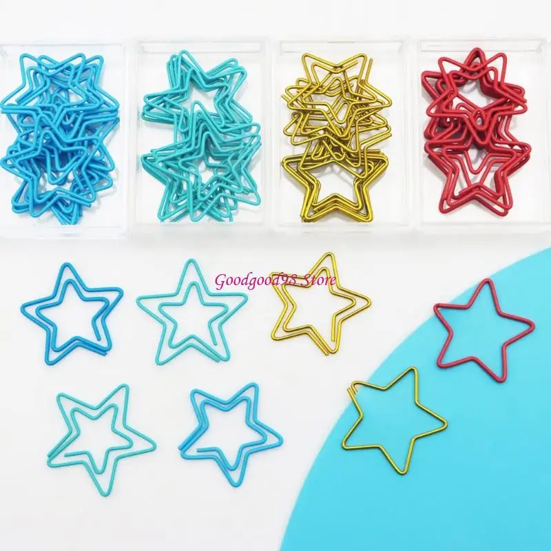 10 Pcs Decorative Paper Clips Star Paper Clip Planner Clips Small Bookmarks for Office W8EC
10 Pcs Decorative Paper Clips Star Paper Clip Planner Clips Small Bookmarks for Office W8EC