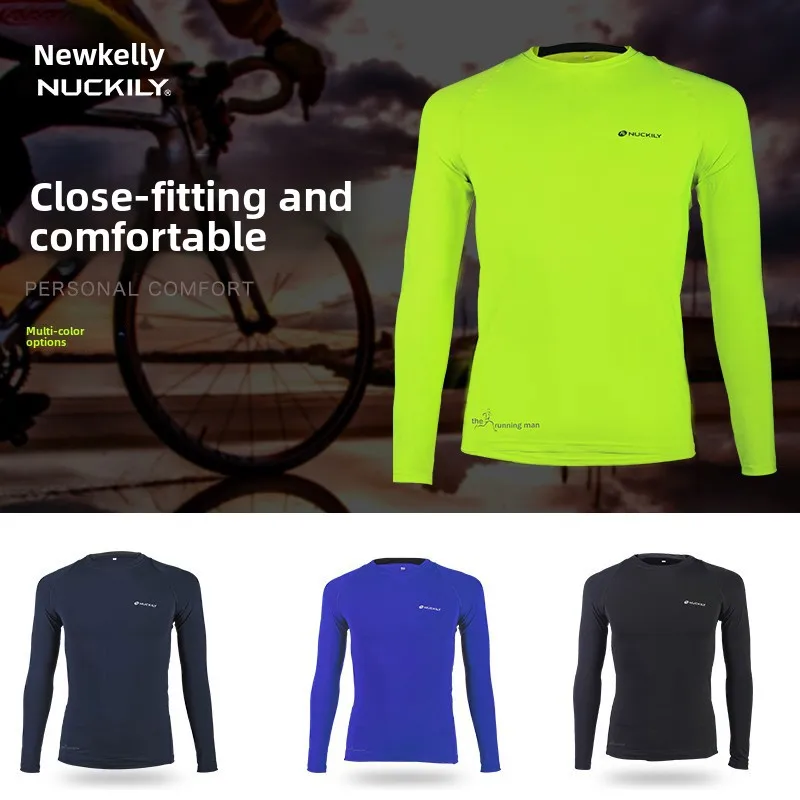 NUCKILY Men's Quick Dry Cycling T-Shirt Breathable Anti-Slip Short Sleeve MTB Road Bike Bicycle Riding Top
NUCKILY Men's Quick Dry Cycling T-Shirt Breathable Anti-Slip Short Sleeve MTB Road Bike Bicycle Riding Top