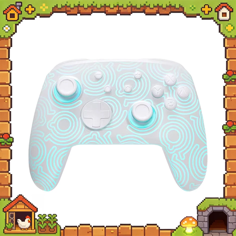 FUNLAB YS11 Game Handle Hall Rocker Flowing Light Pattern Model Esports Handle Firefly EX RGB Chip Double Back Key Design Gifts
FUNLAB YS11 Game Handle Hall Rocker Flowing Light Pattern Model Esports Handle Firefly EX RGB Chip Double Back Key Design Gifts