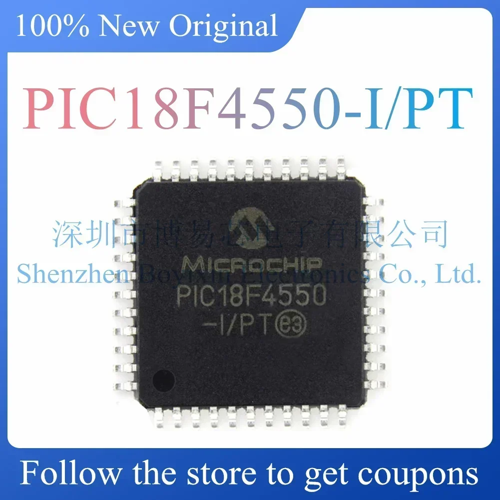 NEW PIC18F4550-I/PT Original genuine TQFP-44
NEW PIC18F4550-I/PT Original genuine TQFP-44