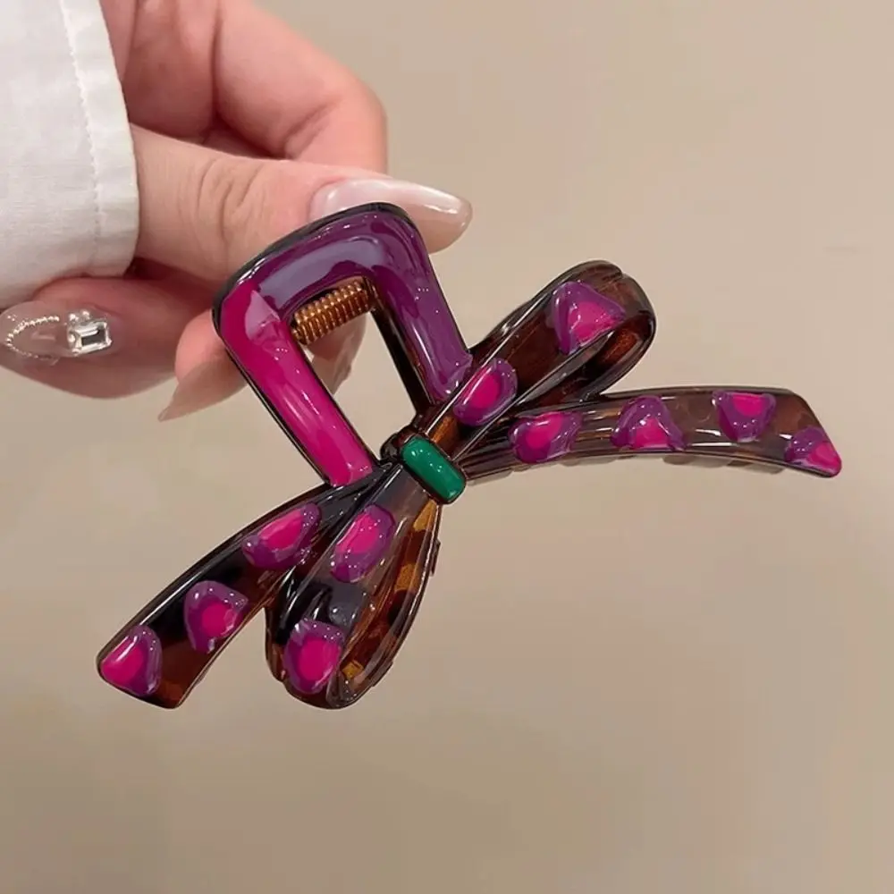 Fashion Bow-knot Shark Clip Plastic Elegant Hair Claw French Retro Hair Clip For Women Girls
Fashion Bow-knot Shark Clip Plastic Elegant Hair Claw French Retro Hair Clip For Women Girls