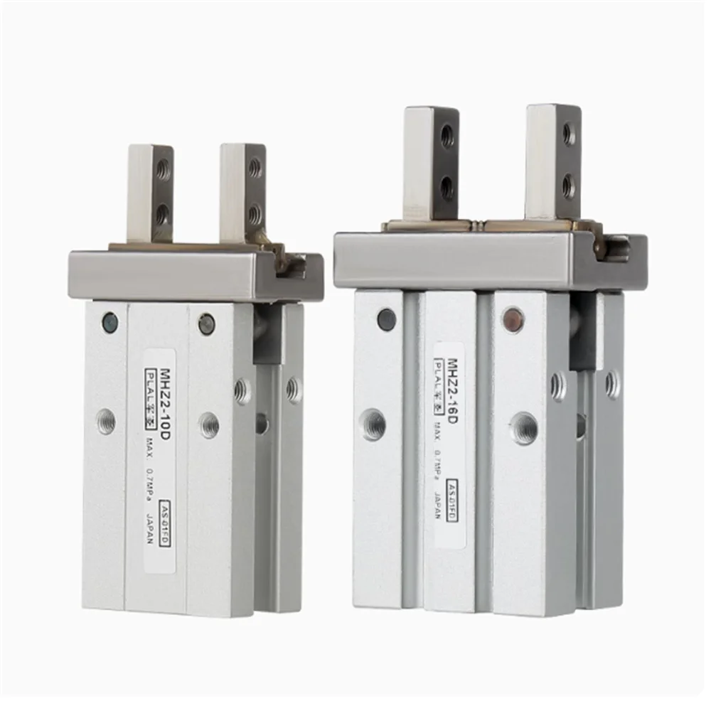 SMC type pneumatic finger cylinder parallel gripper fixture MHZ2-10D-16D-20D-25D-32D-40D-S
SMC type pneumatic finger cylinder parallel gripper fixture MHZ2-10D-16D-20D-25D-32D-40D-S