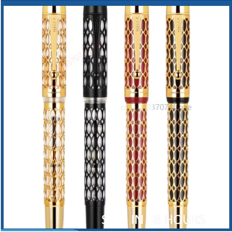 For Jinhao Century 100 Hollow Grid Demonstrator Iridium Fountain Pen, Cartridge Convertible, Calligraphy Practice Writing Pen
For Jinhao Century 100 Hollow Grid Demonstrator Iridium Fountain Pen, Cartridge Convertible, Calligraphy Practice Writing Pen