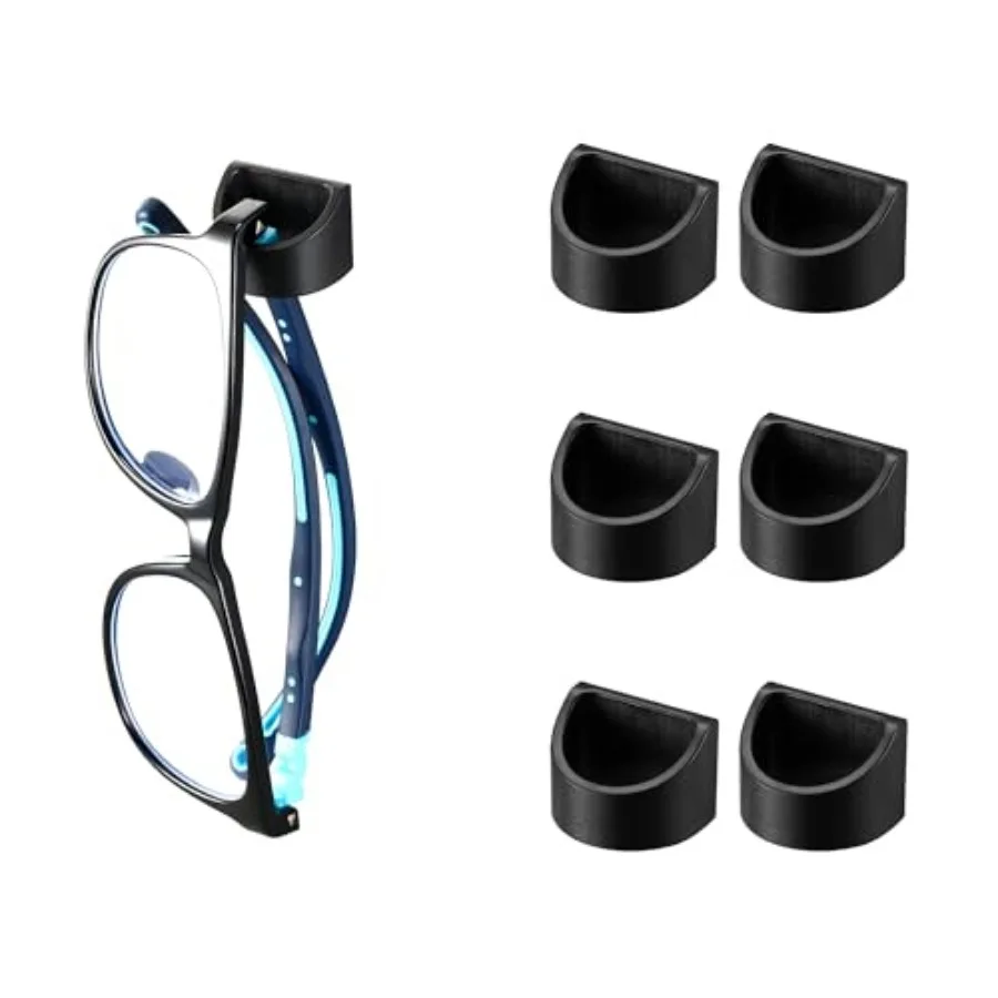 Sunglass Organizer 6 Pack, Glasses Holder and Eyeglass Holder for Eyewear, Sunglasses, Reading Glasses. Sunglass Holder for Hom
Sunglass Organizer 6 Pack, Glasses Holder and Eyeglass Holder for Eyewear, Sunglasses, Reading Glasses. Sunglass Holder for Hom
