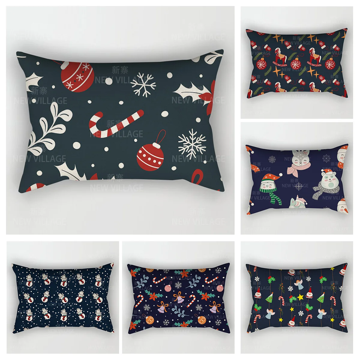 Decorative Cushion Home Living Room Decor Throw Pillow Cover 48*74 30x50cm 40x60cm 50x70cm bedroom bed Merry Christmas winter
Decorative Cushion Home Living Room Decor Throw Pillow Cover 48*74 30x50cm 40x60cm 50x70cm bedroom bed Merry Christmas winter