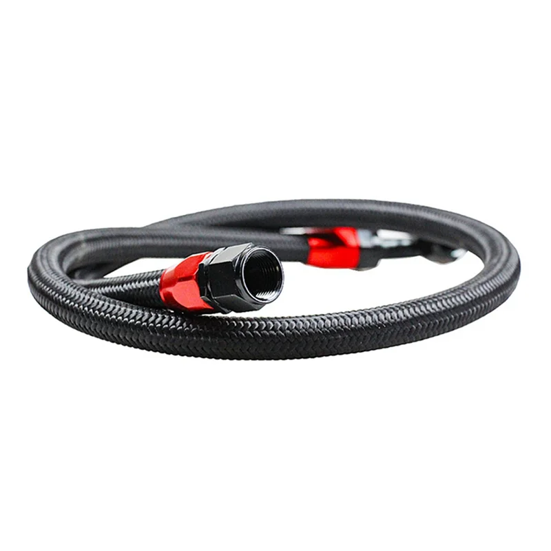 High-Temperature Resistant Oil Cooling Pipe For Car Radiator AN10-0°+ 90° Nylon Pipe Black
High-Temperature Resistant Oil Cooling Pipe For Car Radiator AN10-0°+ 90° Nylon Pipe Black