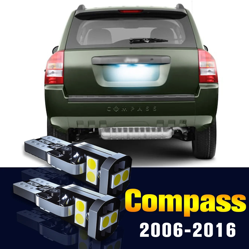 2pcs LED License Plate Light Bulb Number Lamp For Jeep Compass 2006-2016 2008 2009 2010 2011 2012 2013 2014 2015 Accessories
2pcs LED License Plate Light Bulb Number Lamp For Jeep Compass 2006-2016 2008 2009 2010 2011 2012 2013 2014 2015 Accessories