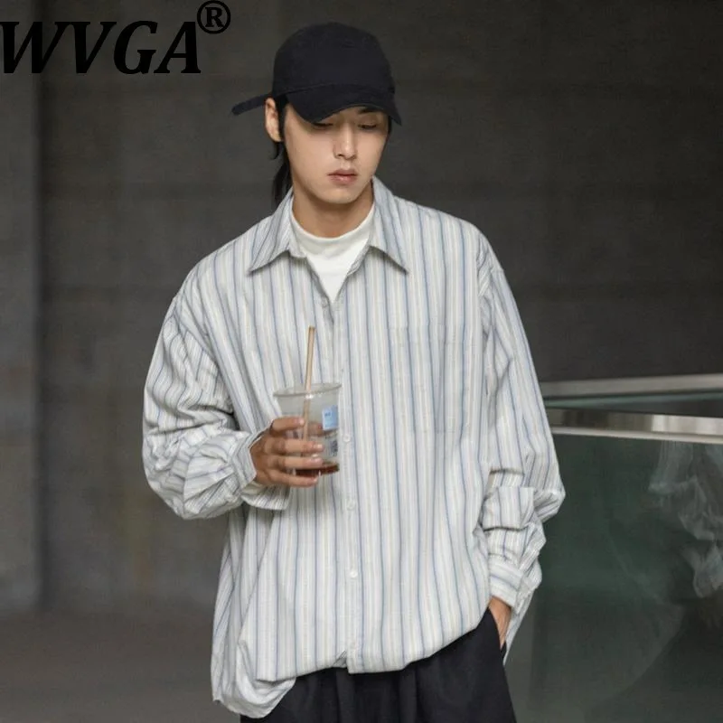 WVGA весна осень новые мужские полосатые модные рубашки с длинными рукавами нишевые шикарные повседневные топы с отложным воротником уличная одежда Ins W17701
WVGA весна осень новые мужские полосатые модные рубашки с длинными рукавами нишевые шикарные повседневные топы с отложным воротником уличная одежда Ins W17701
