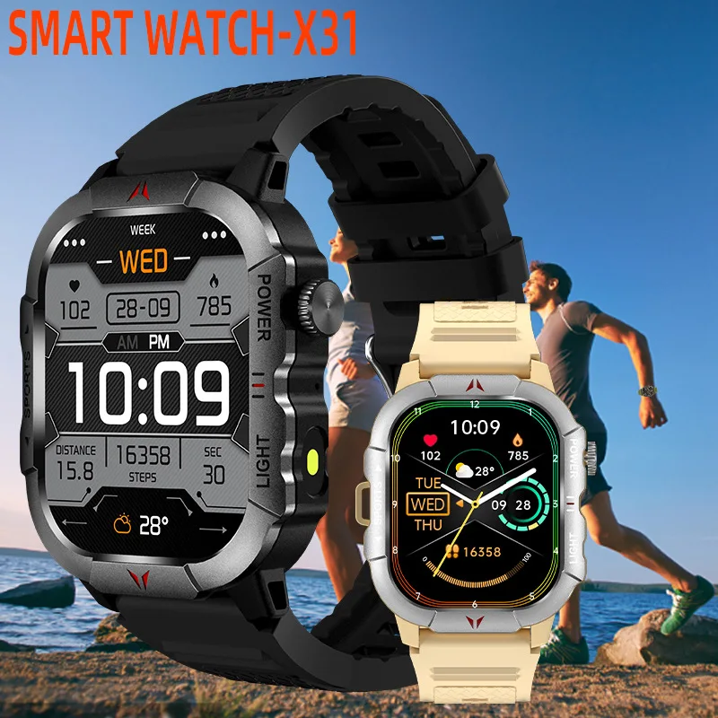 Частная модель NewX31Outdoor Sport Watch 2.01 большой экран вызовы водонепроницаемый запись количества шагов пульса Mo
Частная модель NewX31Outdoor Sport Watch 2.01 большой экран вызовы водонепроницаемый запись количества шагов пульса Mo