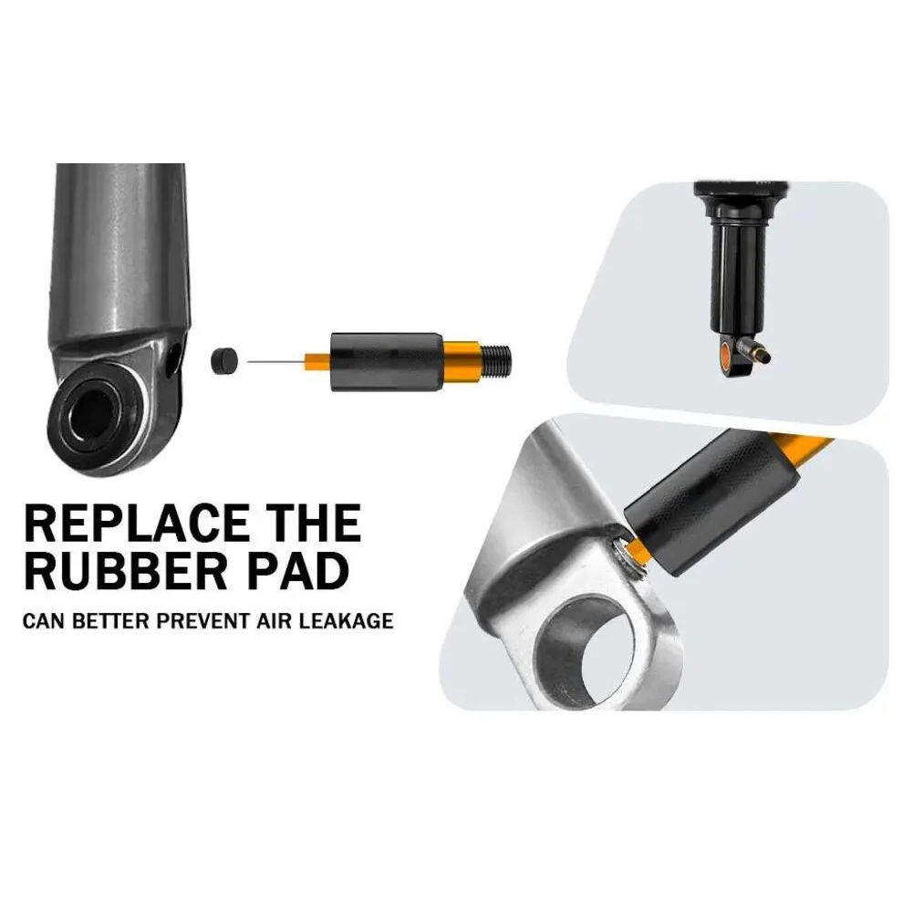 For Home Bike Maintenance Shock Needle Adapter Bicycle Repair Tool Suspension Air Tool High-pressure Compatible
For Home Bike Maintenance Shock Needle Adapter Bicycle Repair Tool Suspension Air Tool High-pressure Compatible