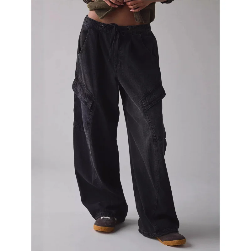 Women's Trendy Casual Loose Jeans 2026 Spring Autumn Street Style Loose Fit Denim Pants for Ladies
Women's Trendy Casual Loose Jeans 2026 Spring Autumn Street Style Loose Fit Denim Pants for Ladies