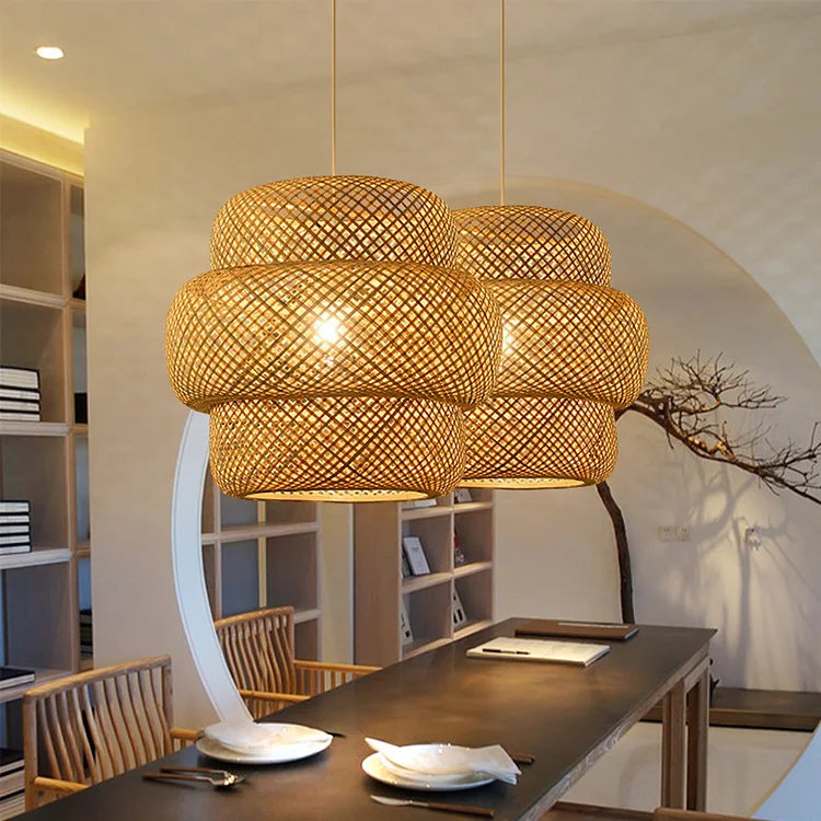 Handmade Retro Simple Creative Design Hanging Lamp Wicker Rattan Bamboo Lighting Chandeliers & Pendant Lights Eco Friendly Lamp
Handmade Retro Simple Creative Design Hanging Lamp Wicker Rattan Bamboo Lighting Chandeliers & Pendant Lights Eco Friendly Lamp