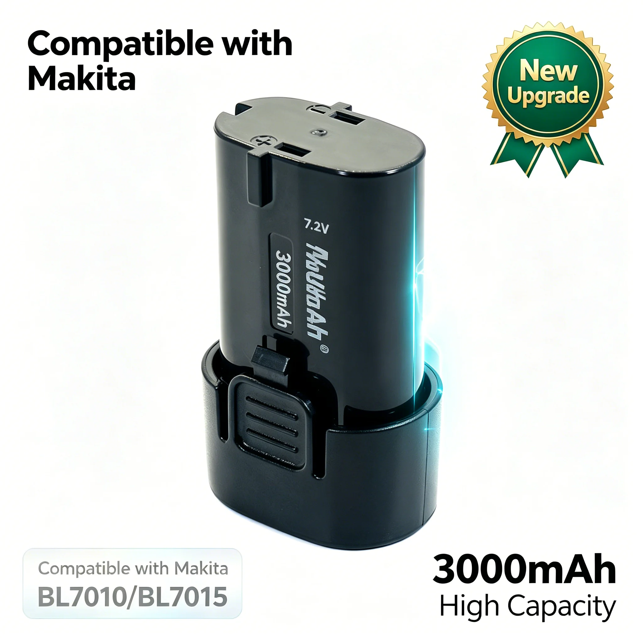 New Suitable for Makita 7.2V 3000mAh Universal New Rechargeable Lithium Battery Model BL7010 BL7015 DF010 TD021DSE
New Suitable for Makita 7.2V 3000mAh Universal New Rechargeable Lithium Battery Model BL7010 BL7015 DF010 TD021DSE