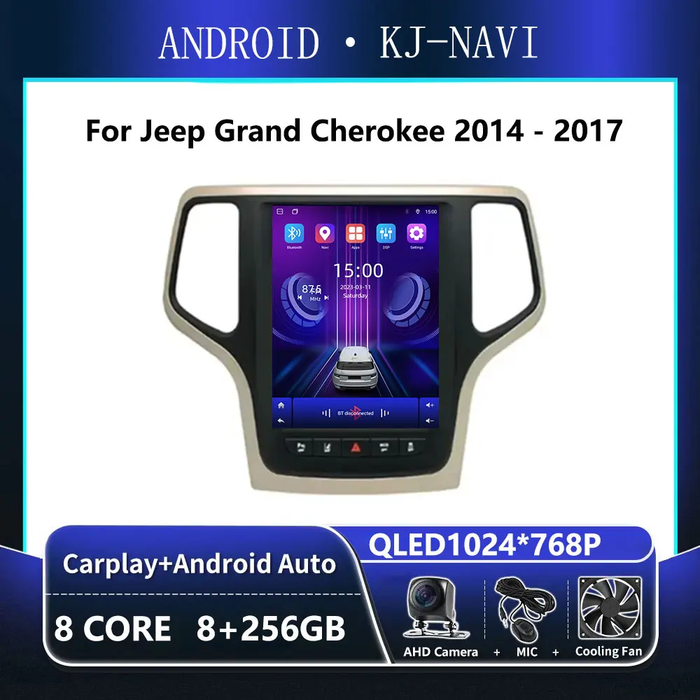 9.7 Android 13 Carplay For Jeep Grand Cherokee 2014 - 2017 Car Radio Multimedia Player GPS Navigation 2 din WIFI DSP 4G
9.7 Android 13 Carplay For Jeep Grand Cherokee 2014 - 2017 Car Radio Multimedia Player GPS Navigation 2 din WIFI DSP 4G