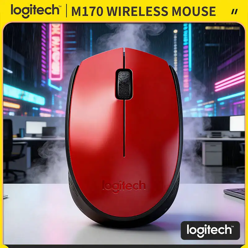 Стильная беспроводная мышь Logitech M170 2.4ГГц с USB-приемником и 12-месячным сроком службы батареи для дома, офиса и работы
Стильная беспроводная мышь Logitech M170 2.4ГГц с USB-приемником и 12-месячным сроком службы батареи для дома, офиса и работы