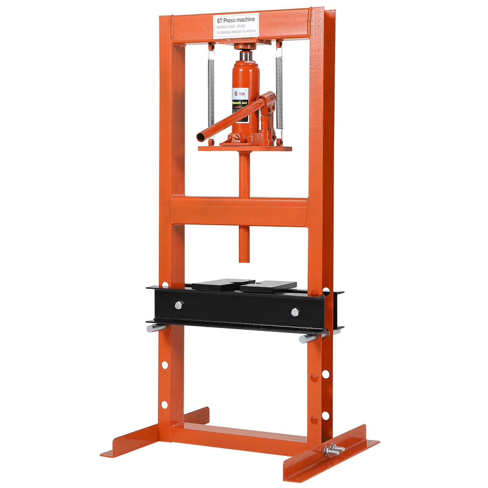 6 Ton Hydraulic Shop Press, H‑Frame Heavy Duty Floor Press with Adjustable Press Plates, Hydraulic Garage Press for Workshop
6 Ton Hydraulic Shop Press, H‑Frame Heavy Duty Floor Press with Adjustable Press Plates, Hydraulic Garage Press for Workshop