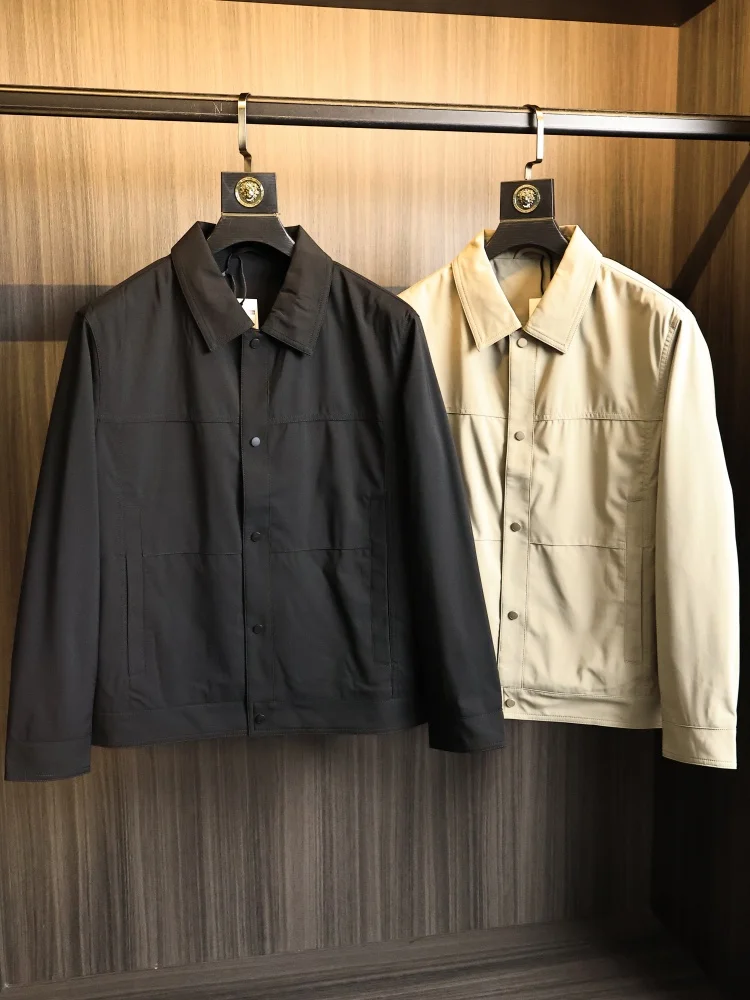 Business Commuter Men's Jacket Spring Fashion Urban Style Breathable Standard Fit Long Sleeve Button Closure Pure Color
Business Commuter Men's Jacket Spring Fashion Urban Style Breathable Standard Fit Long Sleeve Button Closure Pure Color