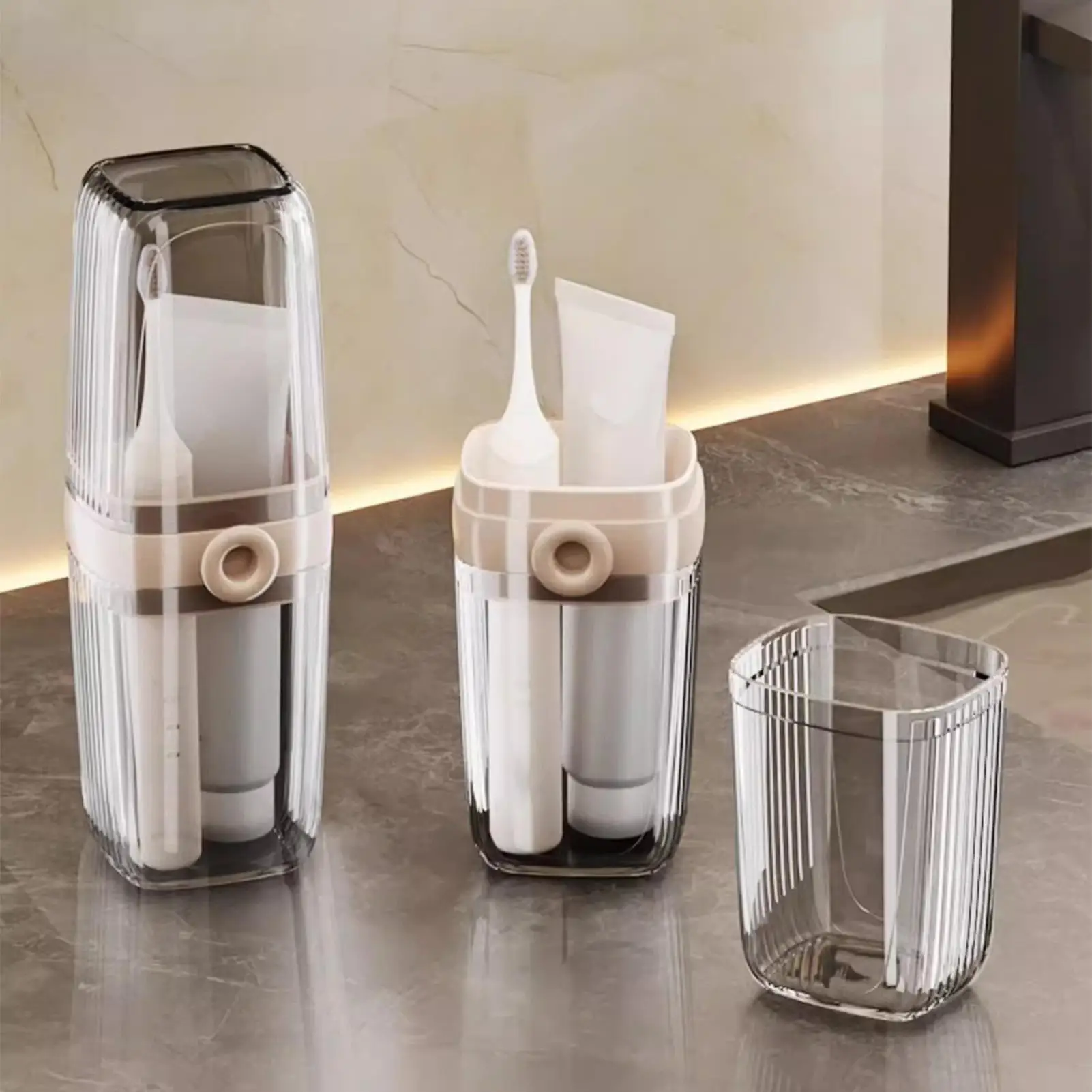 Portable Toothpaste Toothbrush Protect Holder Case Travel Camping Storage Box Protect Toothbrush Toothpaste from Dirt and Damage
Portable Toothpaste Toothbrush Protect Holder Case Travel Camping Storage Box Protect Toothbrush Toothpaste from Dirt and Damage