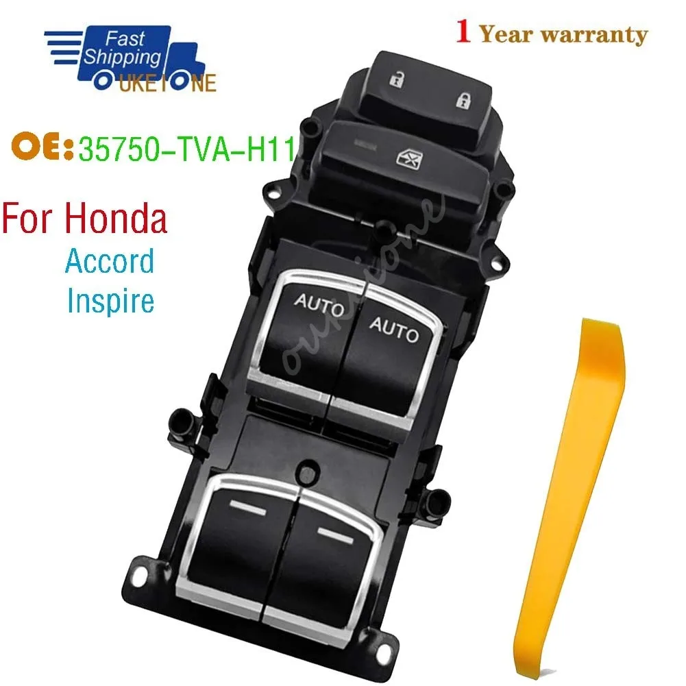 35750-TVA-H11 For Honda Accord 2019-2023 Inspire 2018-2021 Electric Power Master Window Switch Lifter Control Button Parts
35750-TVA-H11 For Honda Accord 2019-2023 Inspire 2018-2021 Electric Power Master Window Switch Lifter Control Button Parts