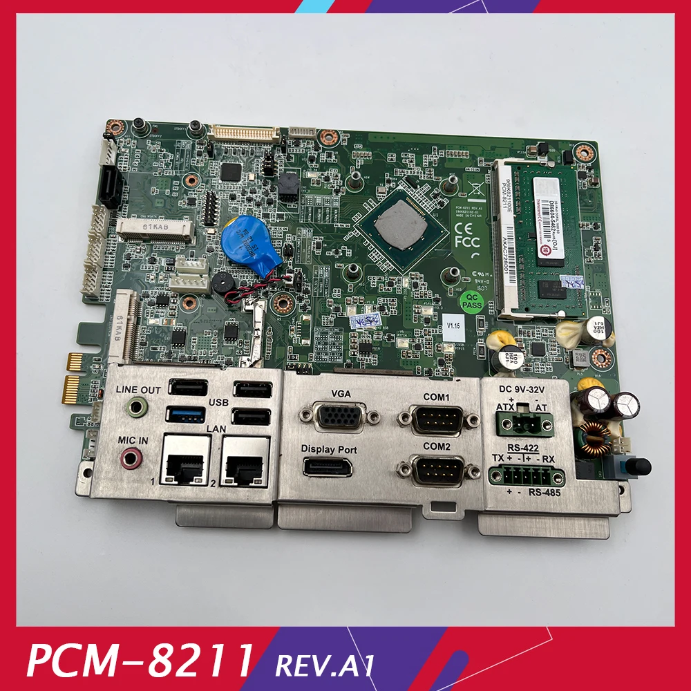 Для Advantech PCM-8211 REV.A1 19AK821103-01 универсальная материнская плата промышленного управления
Для Advantech PCM-8211 REV.A1 19AK821103-01 универсальная материнская плата промышленного управления