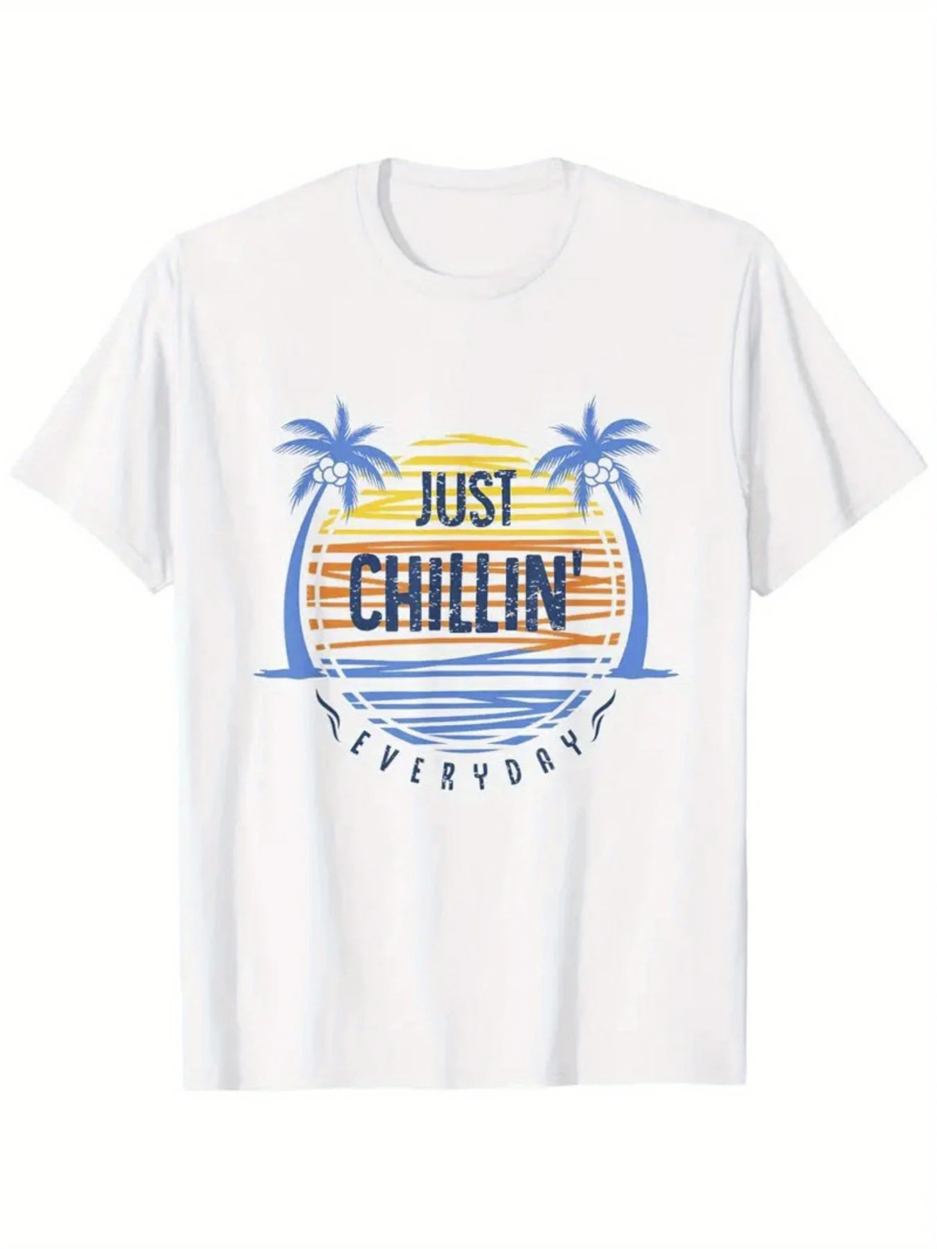 Pure Cotton Men's Just Chillin Graphic Tee Relaxed Fit Round Neck Casual Wear Leisure Style Comfortable Wear
Pure Cotton Men's Just Chillin Graphic Tee Relaxed Fit Round Neck Casual Wear Leisure Style Comfortable Wear