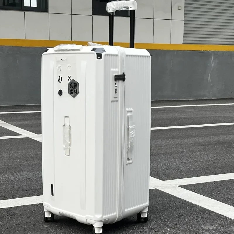 Fashion Large travel luggage trolley suitcase mute brake men's and women's luxury suitcase 22/26/28/30/32/36 inch
Fashion Large travel luggage trolley suitcase mute brake men's and women's luxury suitcase 22/26/28/30/32/36 inch