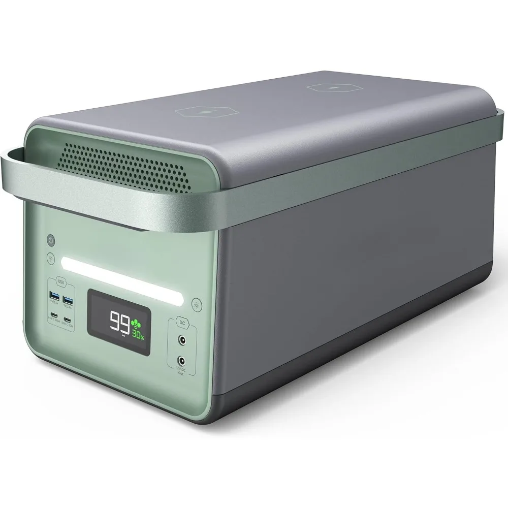 Solid-State Portable Power Station B4000 SST, 2611Wh Backup Battery with 4000W AC Outlets & TT-30R Outlets for RVs,
Solid-State Portable Power Station B4000 SST, 2611Wh Backup Battery with 4000W AC Outlets & TT-30R Outlets for RVs,