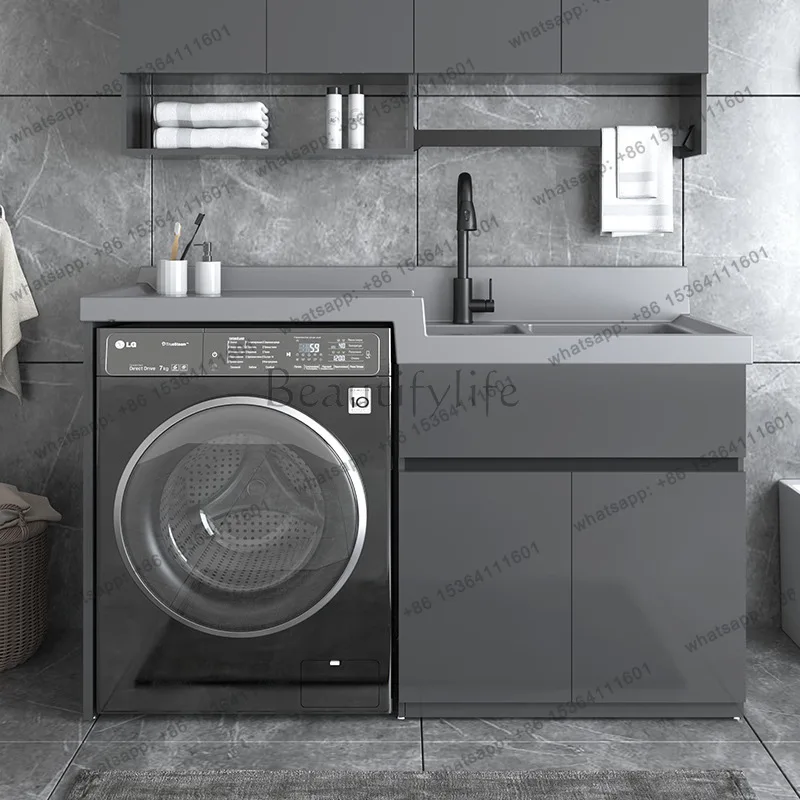 Creative Washing Machine Cabinet Modern Aluminum Balcony Washing Machine Cabinet Comfortable Bathroom Furniture
Creative Washing Machine Cabinet Modern Aluminum Balcony Washing Machine Cabinet Comfortable Bathroom Furniture