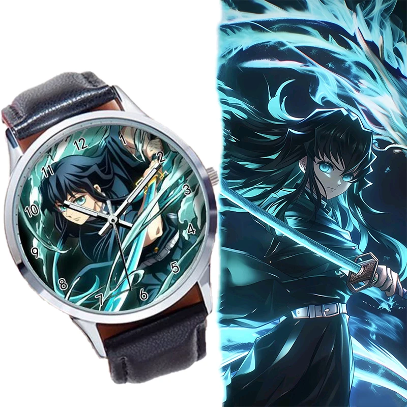 Cartoon Demon Slayer Watch Kamado Nezuko Shinazugawa Sanemi Creative Personality Simple Student Analog High Value Holiday Gift
Cartoon Demon Slayer Watch Kamado Nezuko Shinazugawa Sanemi Creative Personality Simple Student Analog High Value Holiday Gift