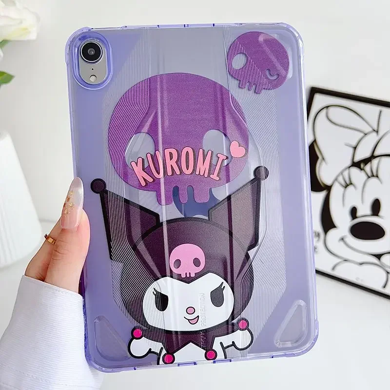 Kawaii Sanrio Kuromi Cinnamoroll Case For iPad Pro 2022 11 Inch Mini 4 5 6 Air 4 5 8th 9th 10th Silicone Transparent Back Cover
Kawaii Sanrio Kuromi Cinnamoroll Case For iPad Pro 2022 11 Inch Mini 4 5 6 Air 4 5 8th 9th 10th Silicone Transparent Back Cover