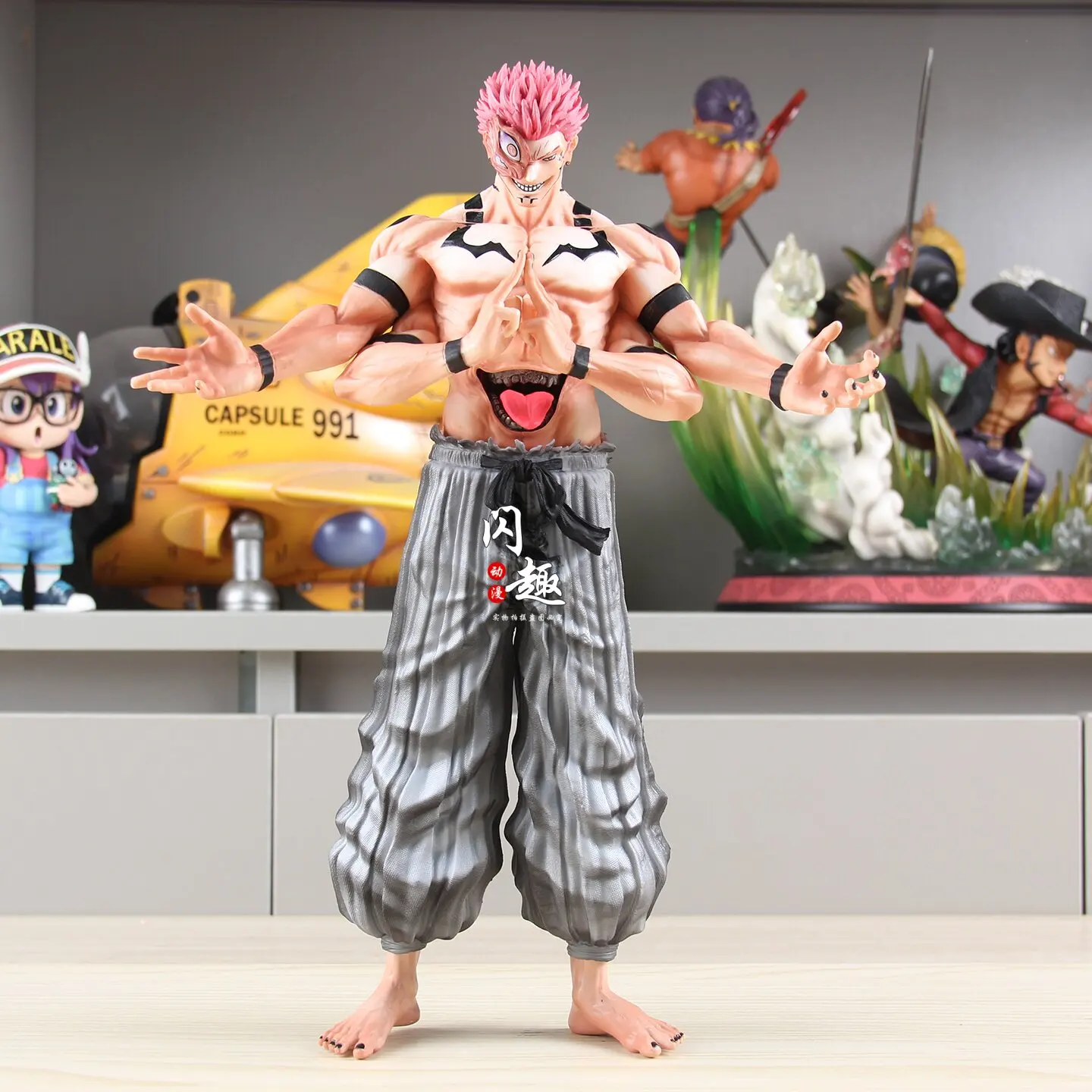 Ryomen Sukuna Figure Jujutsu Kaisen Figures Pvc Collection Statue Anime Model Room Ornament Dolls Kids Toys Christmas Gifts
Ryomen Sukuna Figure Jujutsu Kaisen Figures Pvc Collection Statue Anime Model Room Ornament Dolls Kids Toys Christmas Gifts