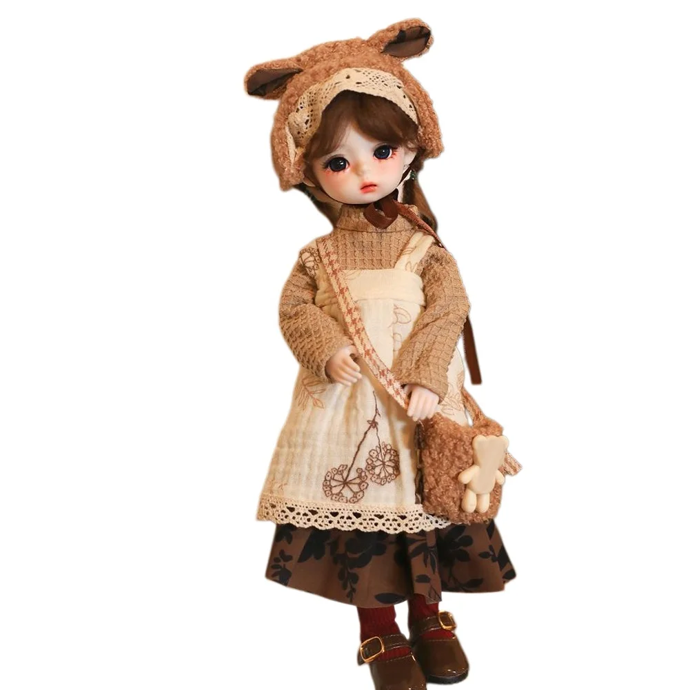 YUTOTUE 11 inch Height Girl Doll with Braided Hair Clothes Shoes Full Set 1/6 BJD Toy
YUTOTUE 11 inch Height Girl Doll with Braided Hair Clothes Shoes Full Set 1/6 BJD Toy