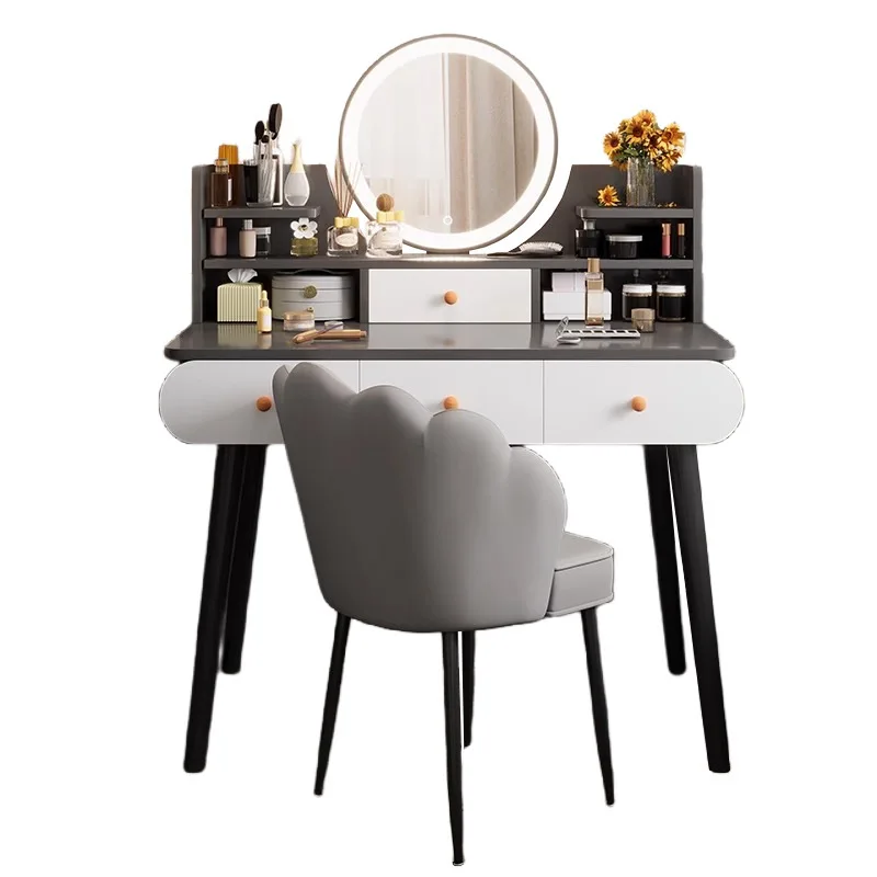Dresser Bedroom Modern Simple Cabinet Master Bedroom Mirror Makeup Table Small Unit Small Makeup
Dresser Bedroom Modern Simple Cabinet Master Bedroom Mirror Makeup Table Small Unit Small Makeup