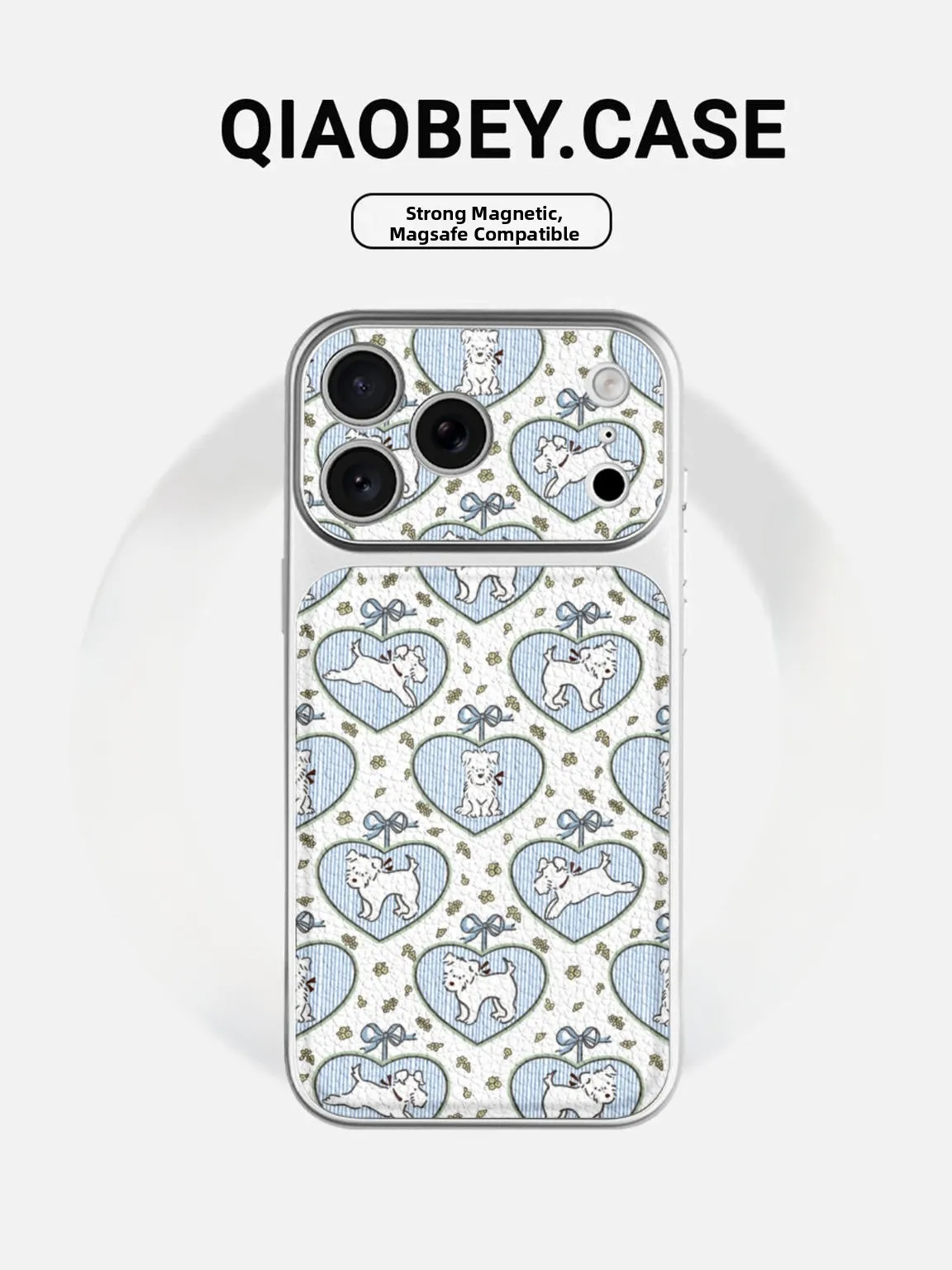 Cute Cartoon Dog Heart Shaped Phone Case for iPhone 17 pro Max Full Cover Protection Female Style Quick Change Large View
Cute Cartoon Dog Heart Shaped Phone Case for iPhone 17 pro Max Full Cover Protection Female Style Quick Change Large View