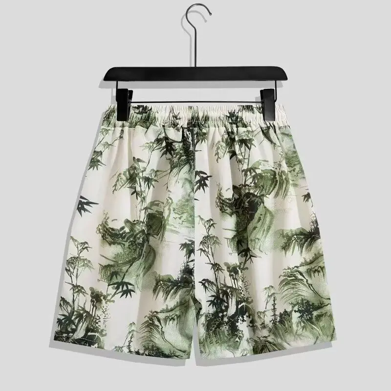 Men's Ice Silk Shorts 2026 Summer New Loose Thin Quick Dry 5 Inch Inseam Casual Beach Shorts Tropical Floral Board Shorts
Men's Ice Silk Shorts 2026 Summer New Loose Thin Quick Dry 5 Inch Inseam Casual Beach Shorts Tropical Floral Board Shorts