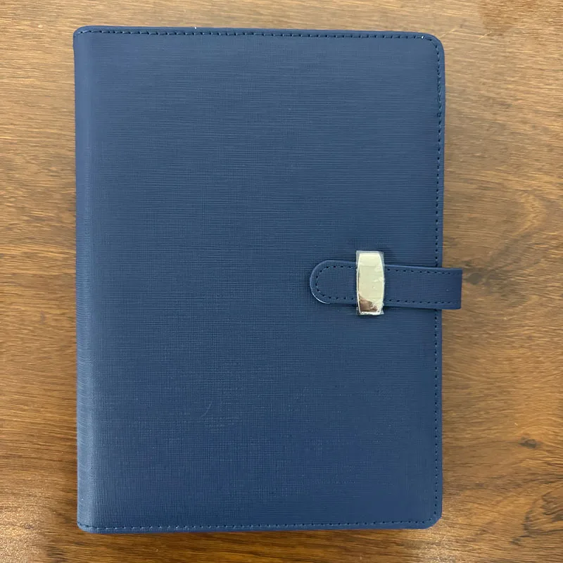 A5 Refillable Loose-leaf Notebook with Buckle Closure Removable Binder Planner for Business Office Students
A5 Refillable Loose-leaf Notebook with Buckle Closure Removable Binder Planner for Business Office Students